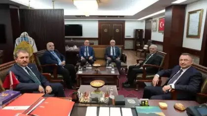 Fuat Oktay’dan BBP Genel Başkanı Destici’ye anlamlı ziyaret