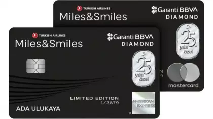 Garanti BBVA ve THY'den 25 yıllık işbirliğine özel kredi kartı!