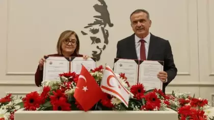 Gaziantep ile Gazimağusa kardeş şehir oldu
