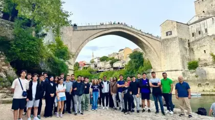 Gaziantep’in LGS şampiyonlarına Bosna Hersek ödülü
