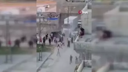 Gaziantep'te dehşete düşüren görüntüler: Kavgada aracını kalabalığın üzerine sürdü!
