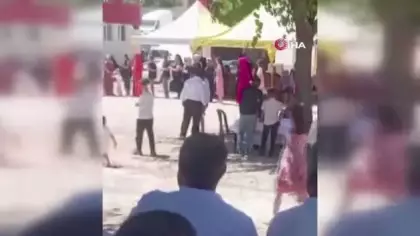 Gaziantep’te düğünde havaya ateş açan mahalle muhtarı tepki topladı