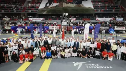 Gaziantep'te Taekwondo Şampiyonası heyecanı