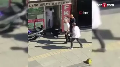 Gaziosmanpaşa'da eski sevgili dehşeti kamerada