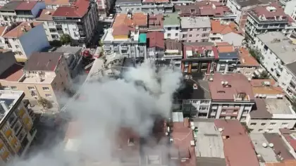 Gaziosmanpaşa'daki bina yangınından kahreden haber! Bir kişinin cansız bedeni bulundu!