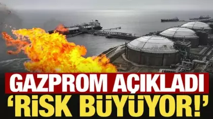 Gazprom açıkladı: Avrupa'da gaz depolama risk büyüyor!