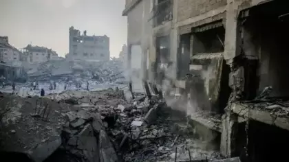 Gazze'de bir binadan iki aileye ait 99 ceset çıkarıldı