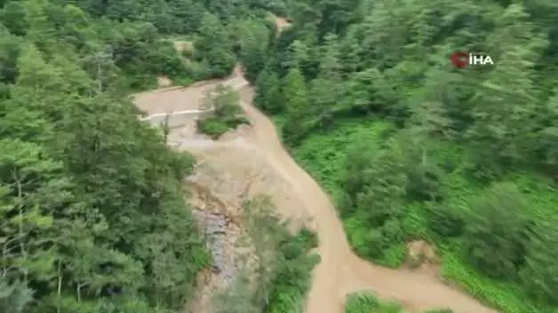 Giresun'da dereyi kirleten maden ocağına 2,5 milyon lira ceza