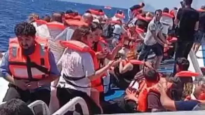 Girne'deki gemi faciasında kahreden detay