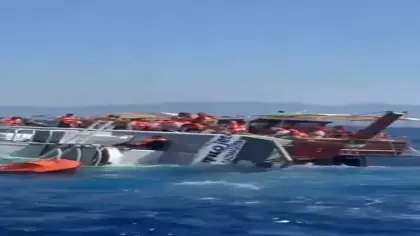 Girne'deki gemi faciasında skandal gerçek! İki kaptanın konuşması ortaya çıktı...