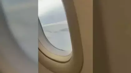 Gökyüzünde dehşet anları: Fırtınaya yakalanan uçakta büyük panik!
