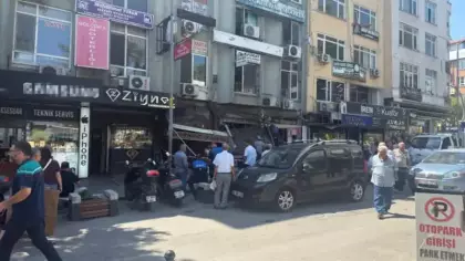 Gölcük'te klima montajı sırasında çökme: 2 usta yaralandı