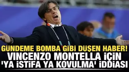 Gündeme bomba gibi düşen haber! Montella için 'Ya istifa ya kovulma' iddiası
