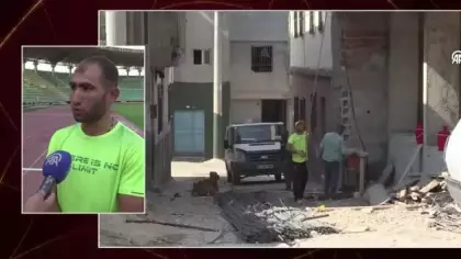 Gündüz harç taşıyor, akşam altın madalyaya koşuyor: İşte gerçek azim!