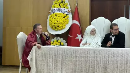 Haber7'nin mutlu günü: Hanife & Fatih  çifti dünyaevine girdi