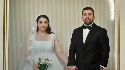 Haber7'nin mutlu günü: Sinem & Enes çifti dünyaevine girdi
