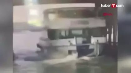 Haliç'te korkunç kaza! Tur teknesi köprüye çarptı... Genç denizcinin acı sonu