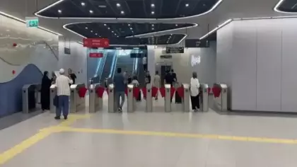 Halkalı-Arnavutköy Metro Hattı bir günde 10 binden fazla yolcuya hizmet verdi