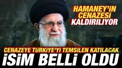 Hamaney'in cenazesi kaldırılıyor! Cenazeye Türkiye'yi temsilen katılacak isim belli oldu