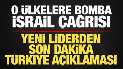 Hamas'ın yeni liderinden son dakika Türkiye açıklaması! O ülkelere bomba İsrail çağrısı