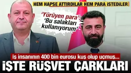 Hapiste de rüşvet istemişler! İşte Menderes’teki çark: 400 bin eurosu kuş olup uçmuş...