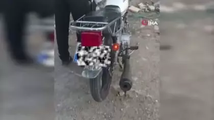 Hatay'da abartı egzoz kullanan 9 motosikletliye  rekor ceza!