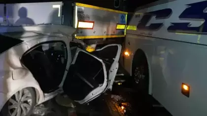 Hatay'da zincirleme trafik kazası: 2 ölü, 4 yaralı