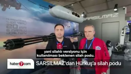 Havadan yakın ateş desteği: Hürkuş c'ye sarsılmaz imzalı milli silah podu!