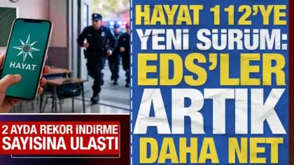 'Hayat 112' uygulaması 2 ayda 750 bin kez indirildi: 'KADES' ve 'Uyuma' artık tek çatıda