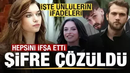 Hepsini ifşa etti şifre çözüldü! Afra Saraçoğlu, Sefo, Aras Bulut İynemli'nin ifadeleri