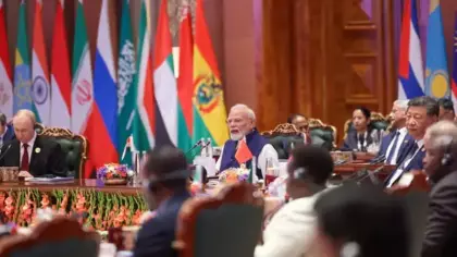 Hindistan'da dünya liderlerine sunulan akşam yemeği ortalığı karıştırdı