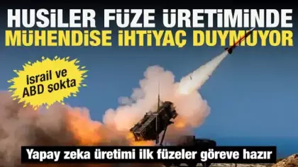 Husilerin balistik füze üretiminde yapay zeka kullandığı iddiaları: Füze düştü