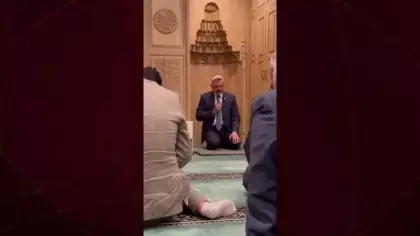 İçişleri Bakanı Çiftçi Meclis mescidinde yatsı namazı kıldırdı
