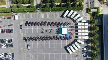 İflas Eden İSFALT'a karşı dev tesis: 85 yeni araç hizmete alındı!