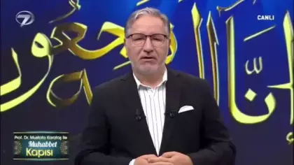 İlahiyatçı Prof. Dr. Mustafa Karataş, kardeşinin vefat haberini canlı yayında öğrendi