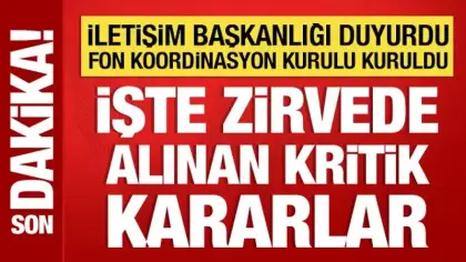 İletişim Başkanlığı, Fon Zirvesi'nde alınan 5 kritik kararı açıkladı