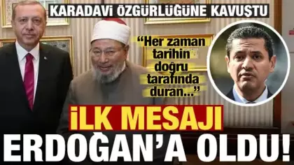 İlk mesajı Erdoğan'a oldu: Her zaman tarihin doğru tarafında duran...