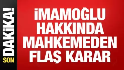İmamoğlu hakkında son dakika kararı: Hapis ve siyasi yasak verildi