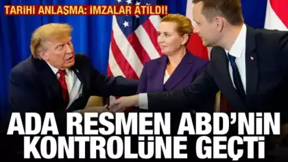 İmzalar atıldı: Grönland artık ABD'nin!