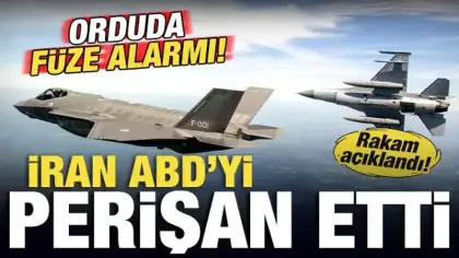 İran ABD'yi perişan etti! Orduda füze alarmı: Rakam açıklandı!