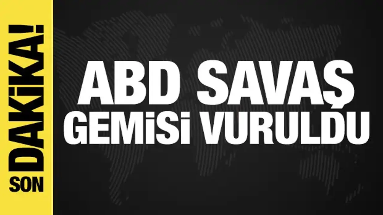 İran basını: ABD savaş gemisi vuruldu