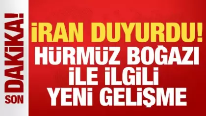 İran duyurdu! Hürmüz Boğazı kapatıldı