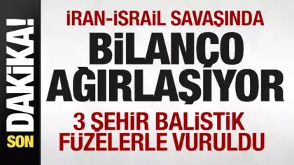 İran-İsrail savaşı son dakika! 3 şehir balistik füzelerle vuruldu Suudi Arabistan'da alarm