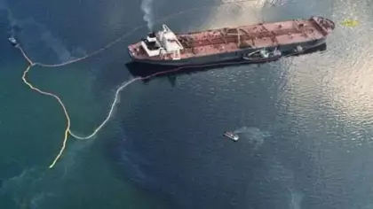 İran sahillerinde petrol kirliliği endişesi