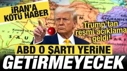 İran'a kötü haber! Trump'tan son dakika açıklama geldi! ABD o şartı yerine getirmeyecek!