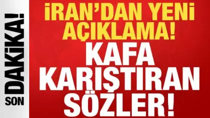 İran'dan son dakika ABD açıklaması: Kafa karıştıran sözler!