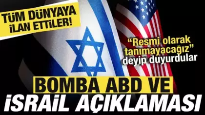 İran'dan son dakika ABD ve İsrail açıklaması! Tüm dünyaya ilan ettiler! 