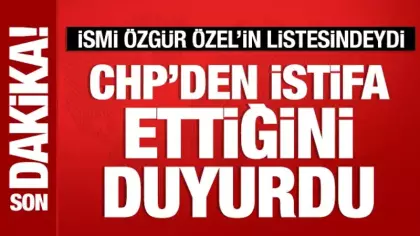 İsmi Özgür Özel'in listesindeydi: Murat Bakan CHP'den istifa etti