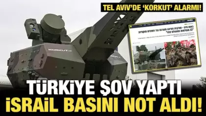 İsrail basınında korkut alarmı: Türkiye gücünü sahada sergiledi!
