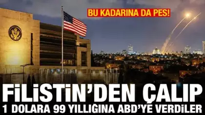 İsrail, Filistinlilerden çaldığı araziyi 1 dolara 99 yıllığına ABD'ye verdi